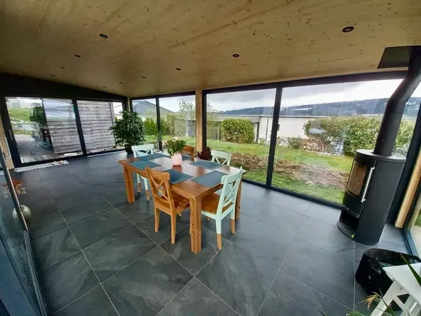 Fabrication et pose d’une véranda 