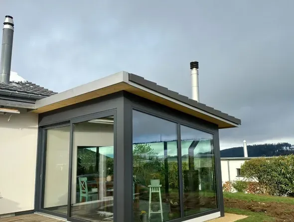 Fabrication et pose d’une véranda 